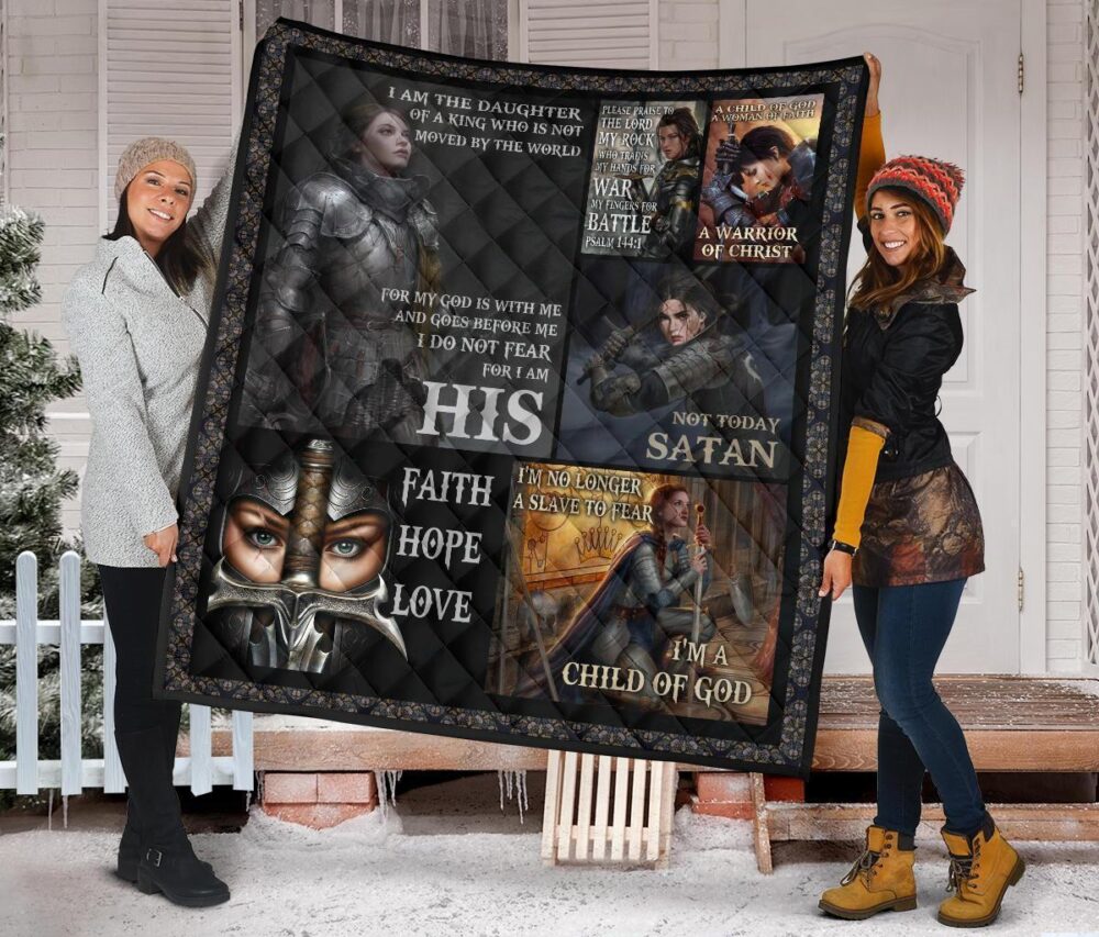 Daughter Of King Quilt Blanket For Who Love Christ