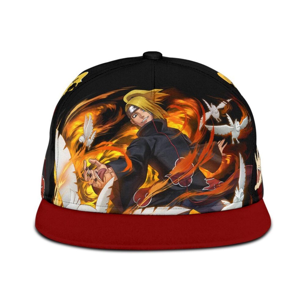 Deidara Snapback Hat Naruto Custom Anime Hat