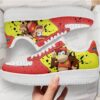 diddy kong super mario sneakers custom for gamer shoes wa1f3