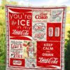 diet coke quilt blanket funny gift for soft drink lover arhjp
