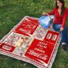 diet coke quilt blanket funny gift for soft drink lover bdfee