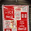diet coke quilt blanket funny gift for soft drink lover ulajv