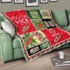 diet mountain dew quilt blanket funny gift for soft drink lover 4dibc