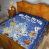 dn dogs quilt blanket we are never too old fan gift idea 1gik1