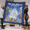 dn dogs quilt blanket we are never too old fan gift idea 7b1l2
