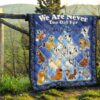 dn dogs quilt blanket we are never too old fan gift idea 7zsuy