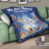dn dogs quilt blanket we are never too old fan gift idea p0oml