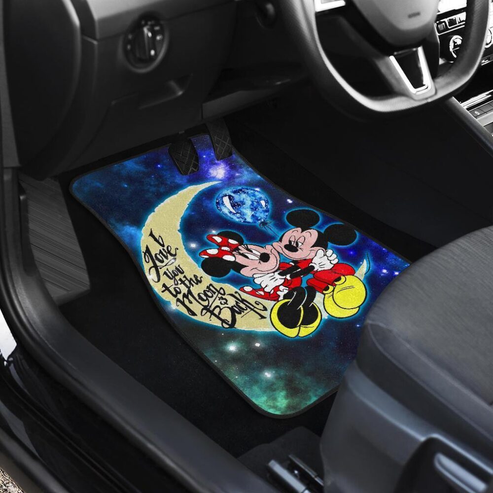DN Mickey & Minnie Car Floor Mats Cartoon Fan Gift MKCFM12