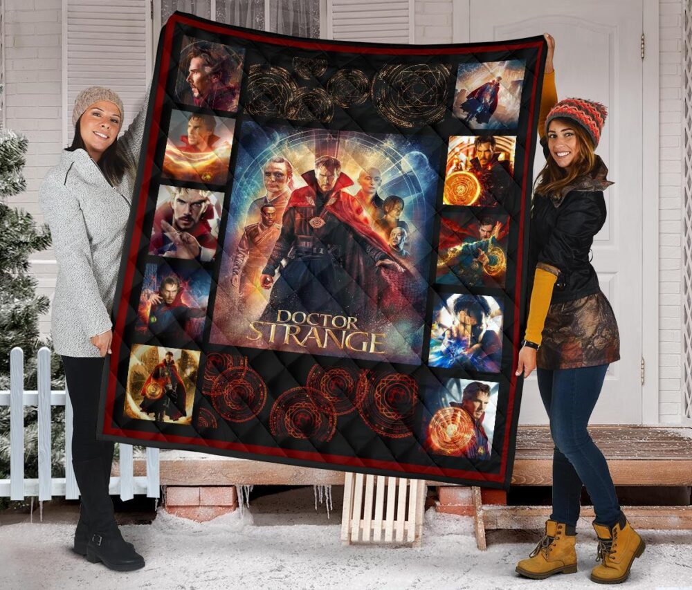 Doctor Strange Quilt Blanket Super Heroes Fan Gift Idea