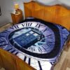 doctor who tardis quilt blanket funny gift idea for fan 6j5pw