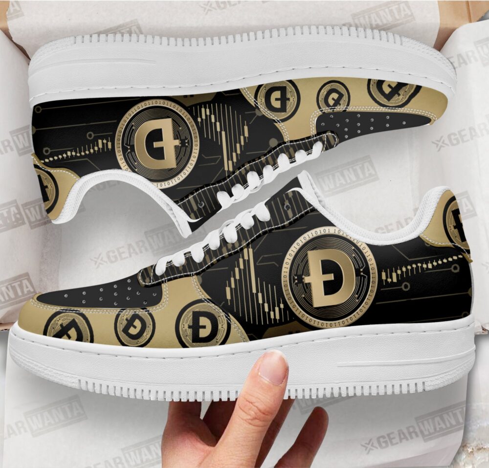 Dogecoin Shoes Custom Sneakers