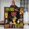 dos equis quilt blanket all i need is beer gift eedkg