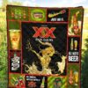 dos equis quilt blanket all i need is beer gift mbhv9
