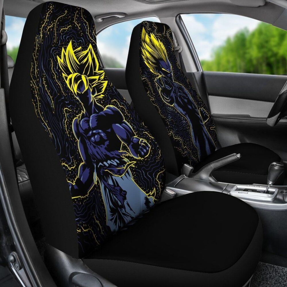 Dragon Ball Anime Car Seat Covers | Goku Vegeta Dragon Ball Seat Covers GKCS061