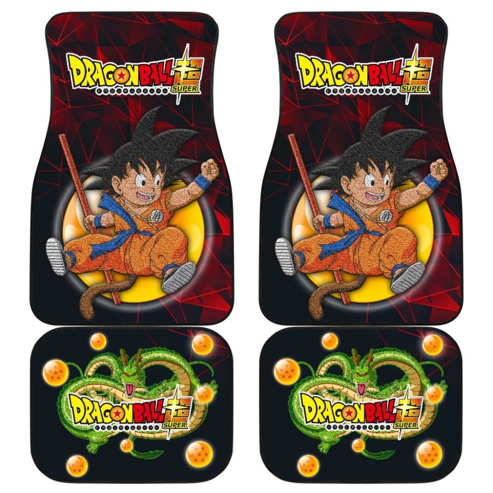 Dragon Ball Car Floor Mats | Goku Chico Anime Dragon Ball Car Floor Mats