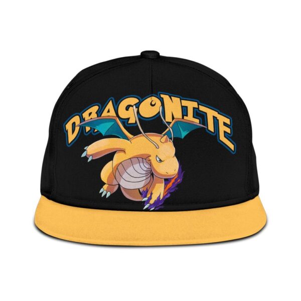 Dragonite Snapback Hat Anime Fan Gift Idea
