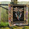 dreamcatcher native dragonfly quilt blanket amazing gift idea e7jbp