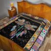 dreamcatcher native dragonfly quilt blanket amazing gift idea janru