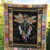 dreamcatcher native dragonfly quilt blanket amazing gift idea jvyje
