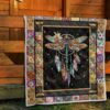 dreamcatcher native dragonfly quilt blanket amazing gift idea yp5vr
