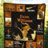 evan williams quilt blanket all i need is whisky gift idea uzvbn