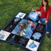 fan dn frozen quilt blanket amazing gift idea kdght