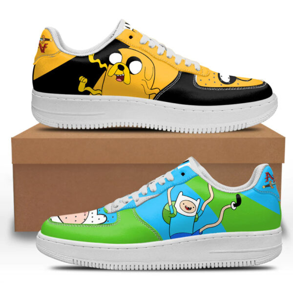 Finn and Jake Sneakers Custom Adventure Time Shoes