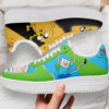 finn and jake sneakers custom adventure time shoes py03o