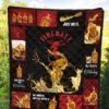 fireball cinnamon quilt blanket all i need is whisky gift idea zwuuq