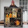 fireball quilt blanket whiskey inspired me funny gift idea 03ucn