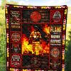 firefighter quilt blanket amazing gift idea md3mf