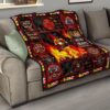 firefighter quilt blanket amazing gift idea r0ota