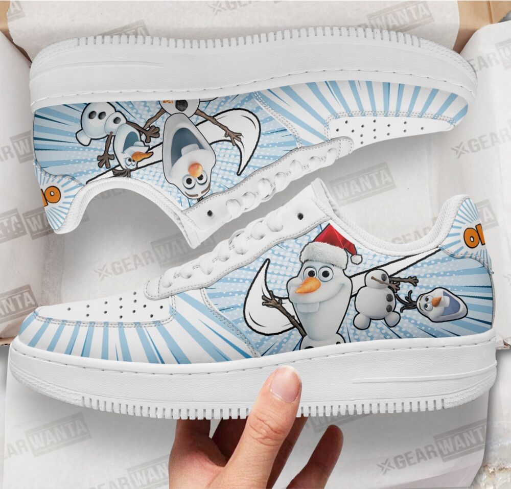 Frozen Olaf Sneakers Custom Fan Gift Ideas