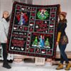 frozen quilt blanket dn princess christmas theme gift idea hywqd