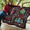 frozen quilt blanket dn princess christmas theme gift idea k3grl