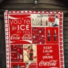funny coca cola quilt blanket soft drink lover 7zhmq