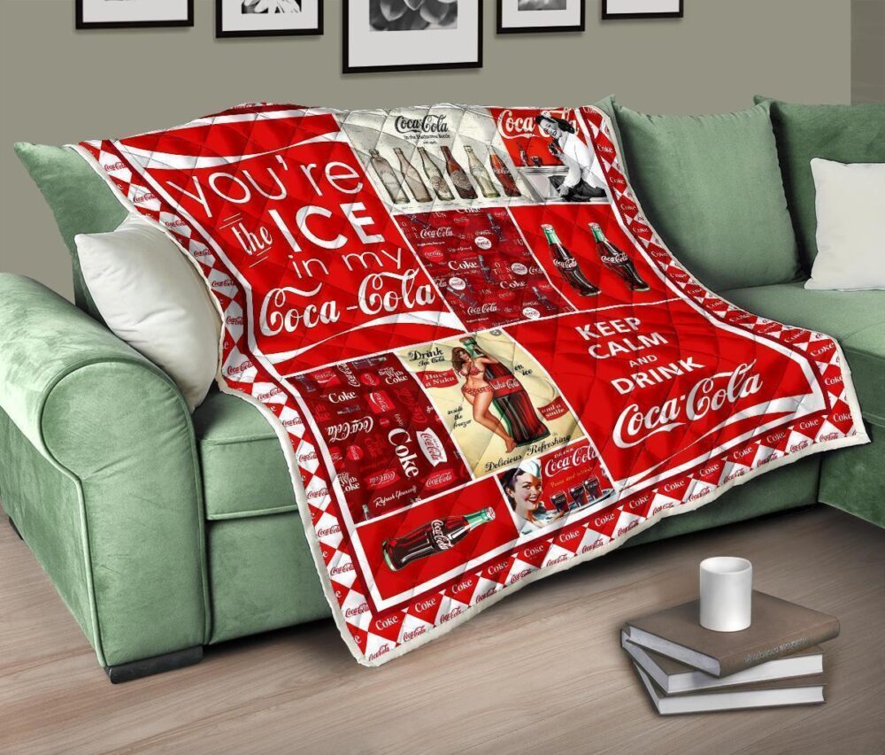 Funny Coca-cola Quilt Blanket Soft Drink Lover
