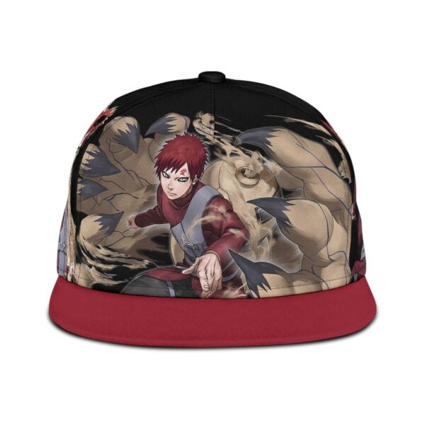 Gaara Snapback Hat Naruto Custom Anime Hat