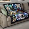 ghibi characters quilt blanket anime fan gift idea qyjfb