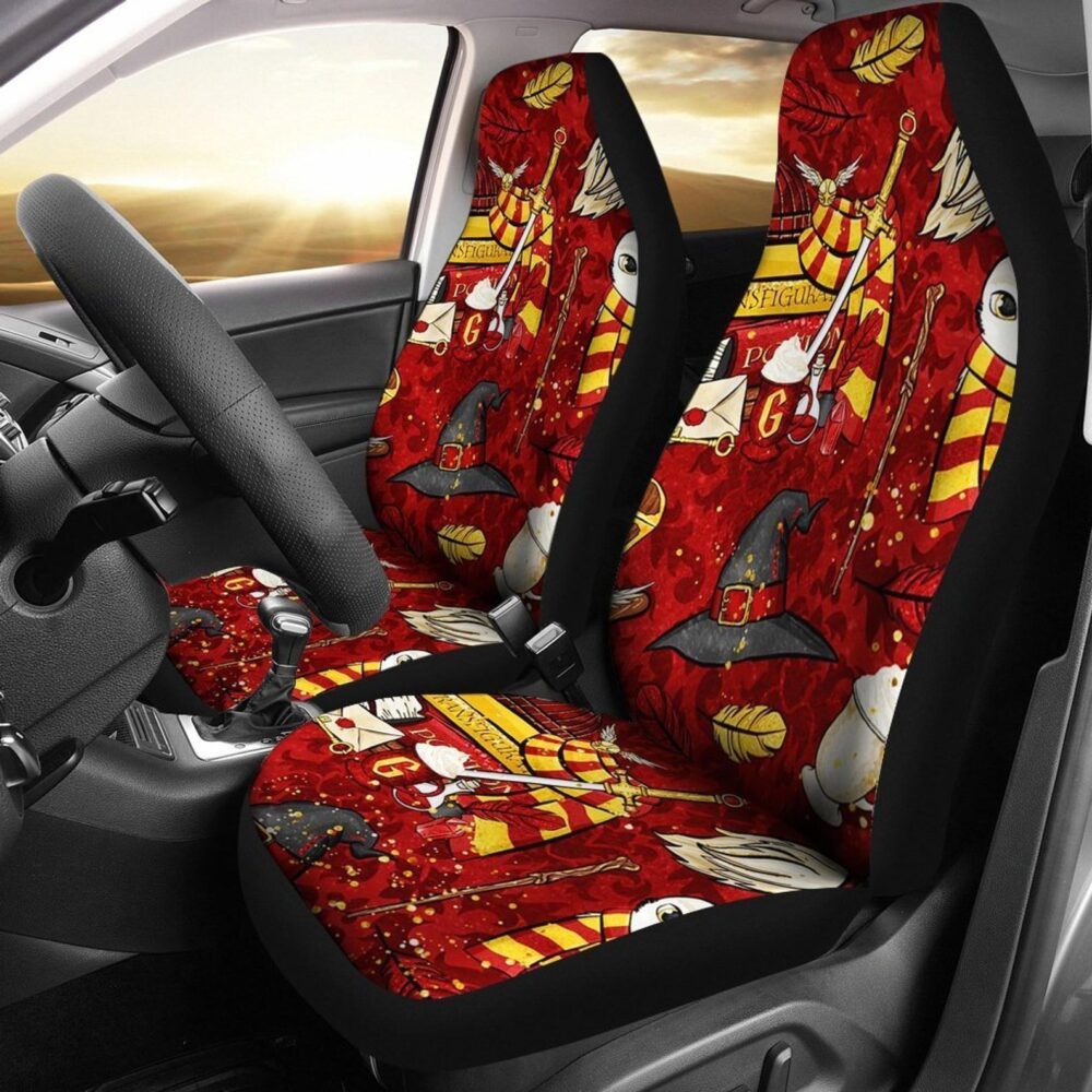 Harry Potter Car Seat Covers | Harry Potter House Crest Car Seat Covers HPCS024