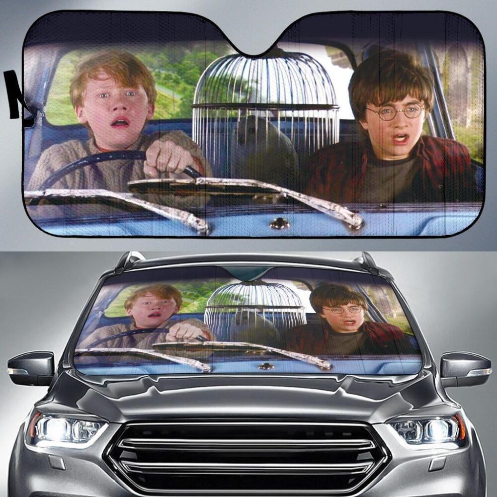 Harry Potter Car Sun Shade Custom Car Windshield Accessories CSSHP011