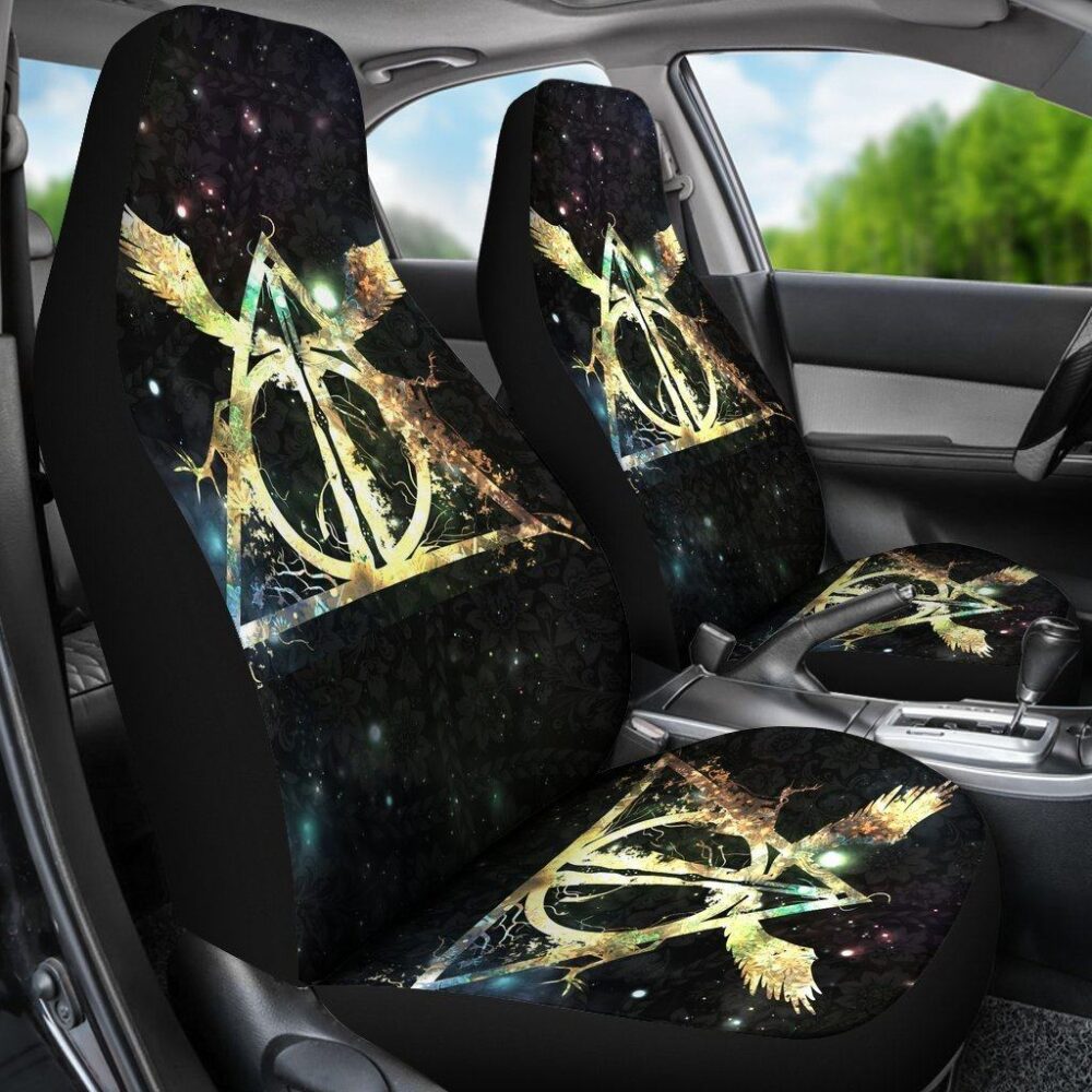 Harry Potter Logo Art Car Seat Covers HPCS010
