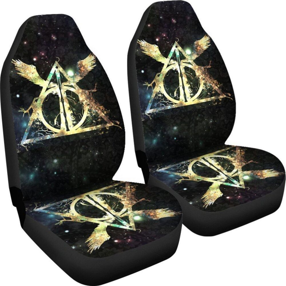 Harry Potter Logo Art Car Seat Covers HPCS010