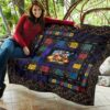 harry potter quilt blanket for movies bedding decor gift idea bvdo8