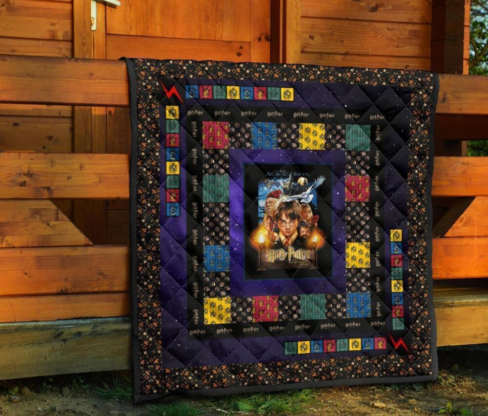 Harry Potter Quilt Blanket For Movies Bedding Decor Gift Idea