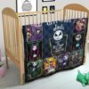 here comes jack quilt blanket the nightmare before christmas 0d6c5