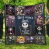 here comes jack quilt blanket the nightmare before christmas npcry