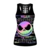 hologram jack skellington tank top legging set outfit colorful 3d all over print s 5xl full size hello darkness my old friend ctljs31 2tqrn