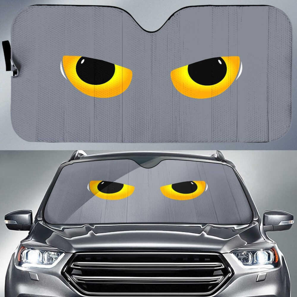 I Can See You Eyes Car Sunshade Custom Car Accessories Gifts Idea