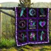 i wear teal and purple suicide prevent awareness quilt blanket 1ylb8